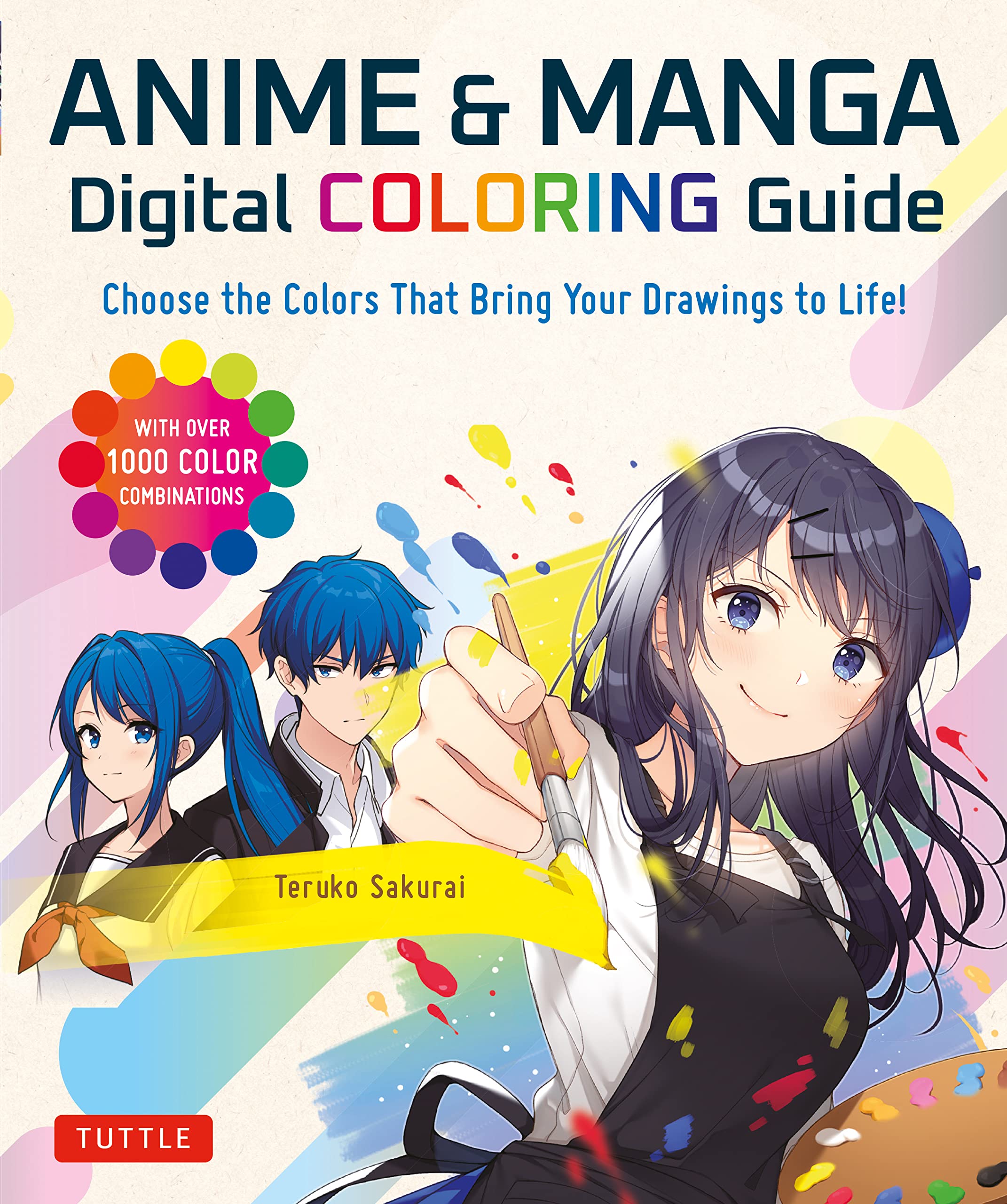 Anime & Manga Digital Coloring Guide: Choose the Colors That Bring